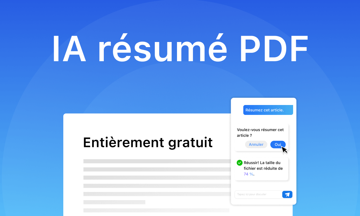 Comment résumer un PDF avec les outils d'IA