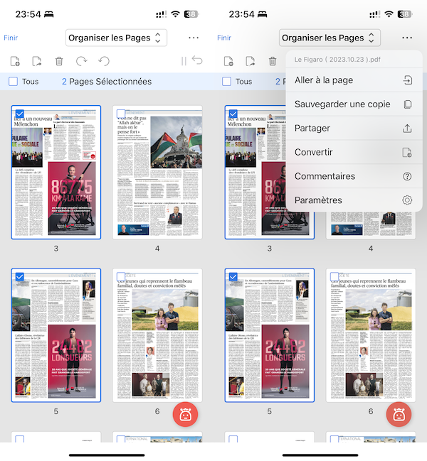 Modifiez et enregistrez le fichier Modifier le PDF