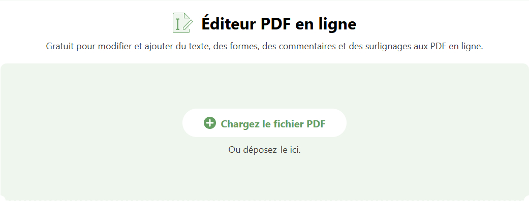 Sélectionner un fichier PDF