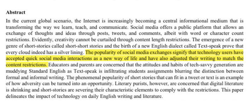 Sélectionnez le Texte et Surlignez