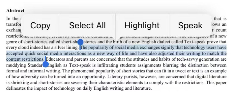 Surlignez le Texte en Ligne avec PDFgear