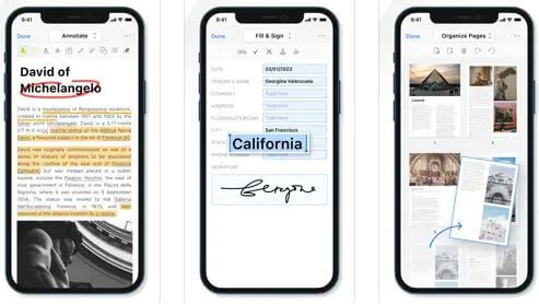 PDFGear : Application AI Gratuite pour iPhone