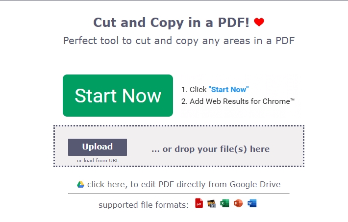 PDFzorro Online Cropper Editor