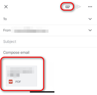 Remplir et Envoyer sur Mobile