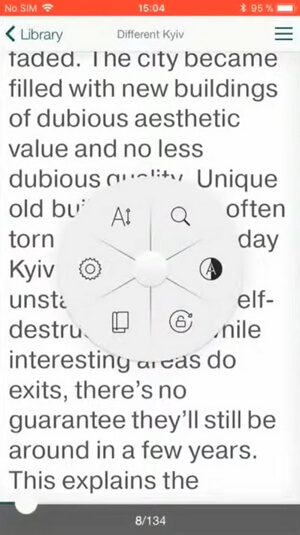 PocketBook Reader le lecteur EPUB pour iPhone