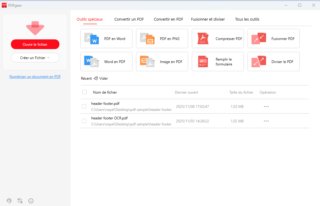 lire le PDF à voix haute