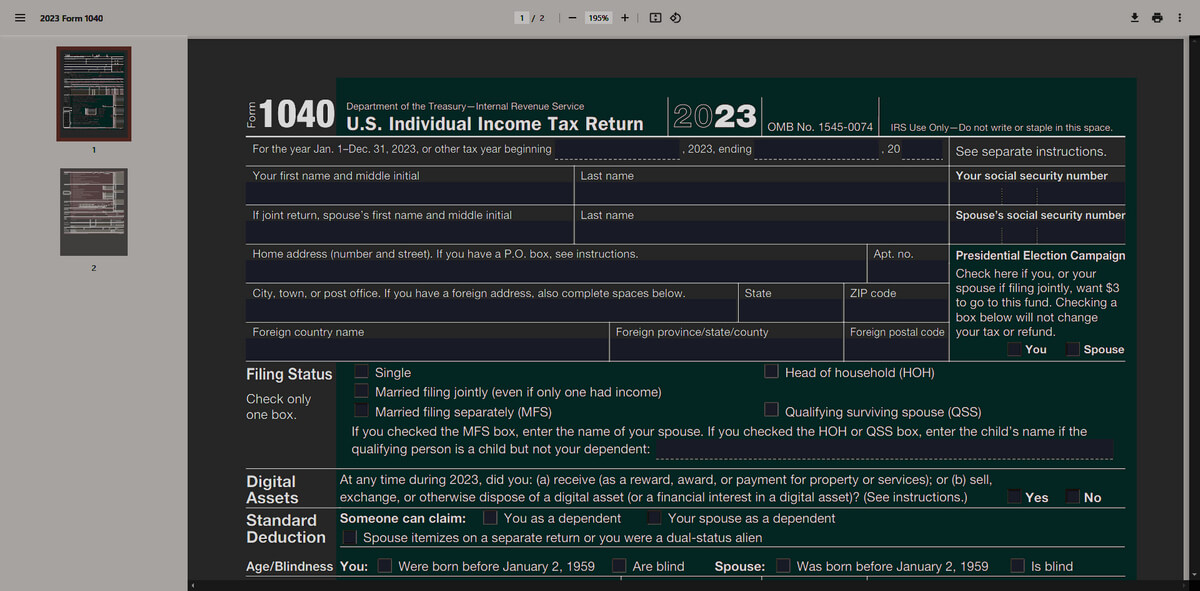 Utiliser le mode sombre DarkPDF
