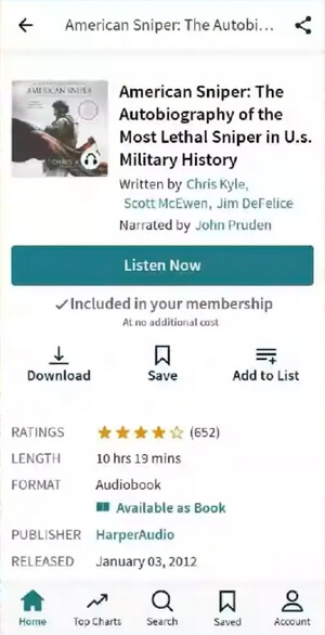 Scribd le lecteur EPUB pour iPhone