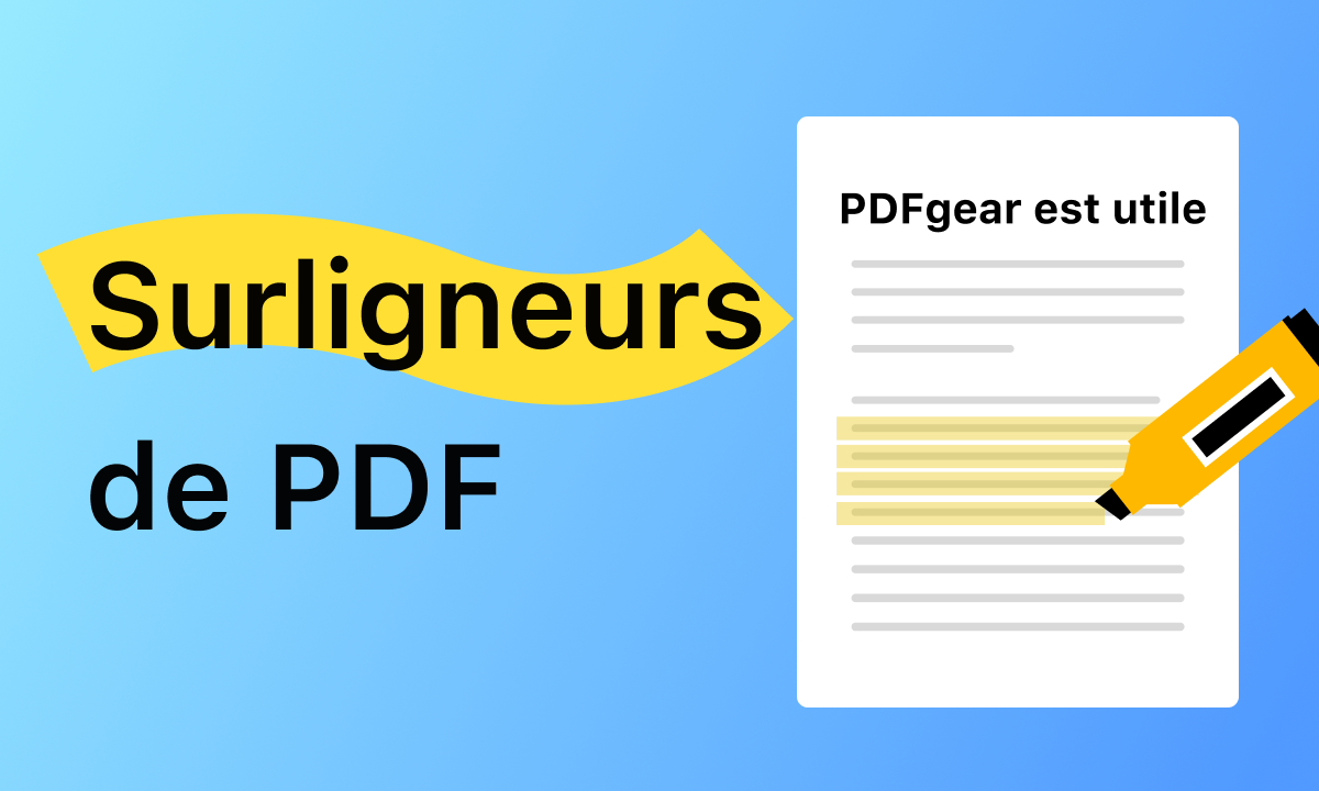 Surligneurs de PDF