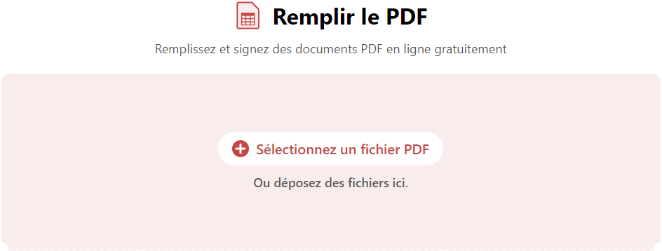 Télécharger le formulaire sur PDFgear