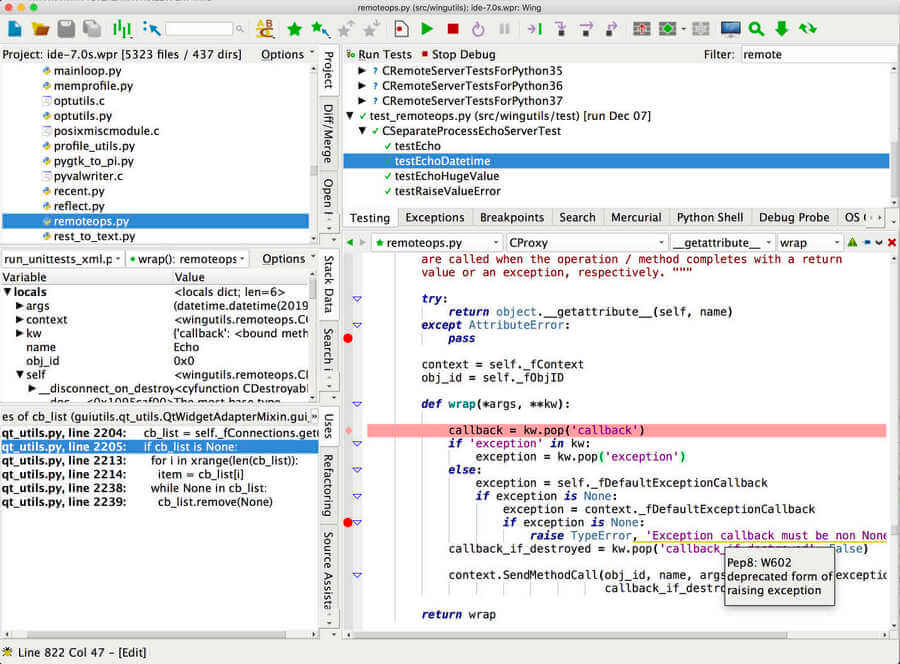 Wing Pro - Générateur de Code Python IA