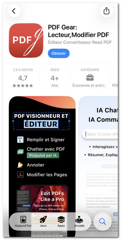 Obtenir PDFgear pour iOS