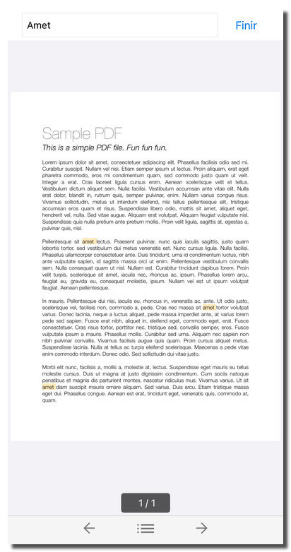 Trouver des mots spécifiques