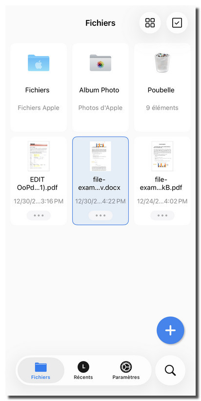 Vérifier le fichier converti