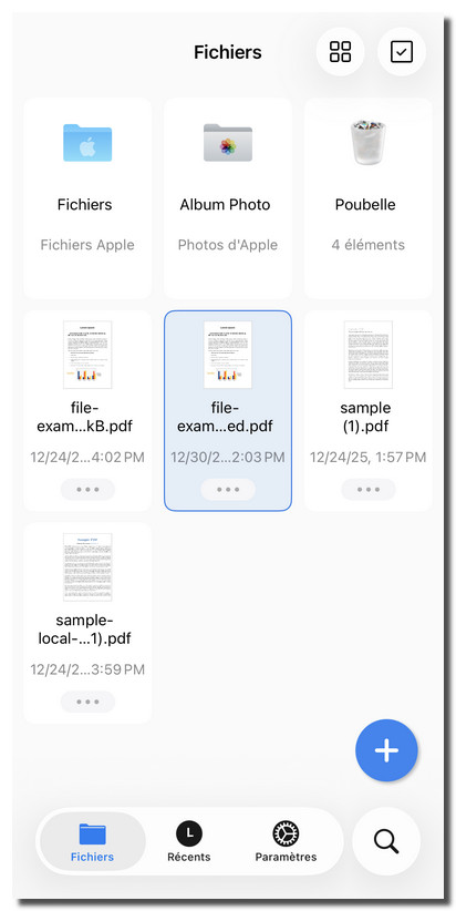 Vérifier le fichier PDF fusionné
