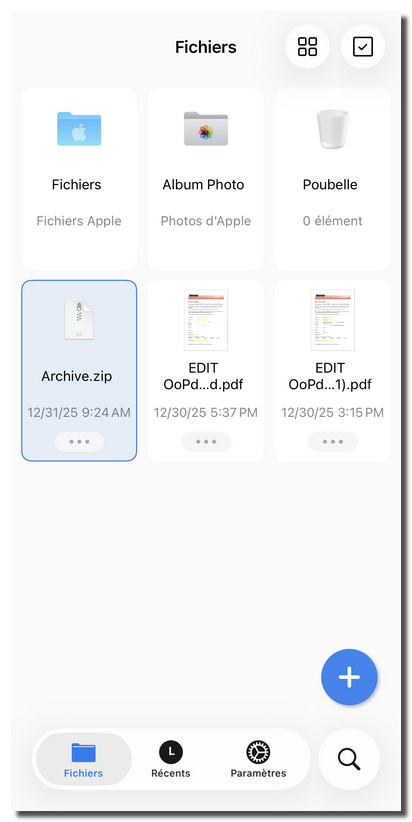 Vérifier les fichiers compressés dans PDFgear