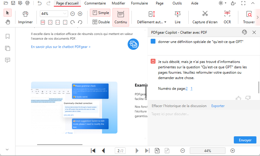 Expliquer un PDF