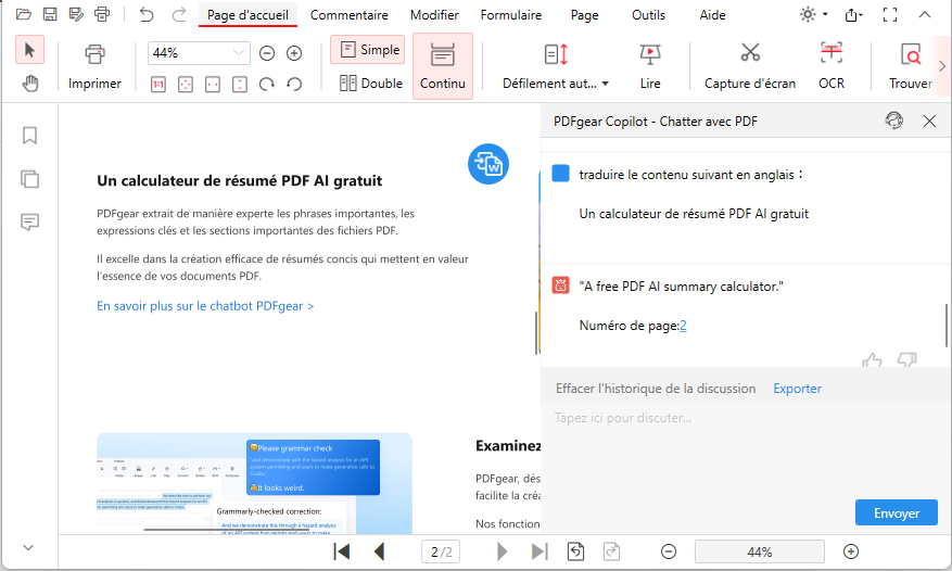 Traduire un PDF