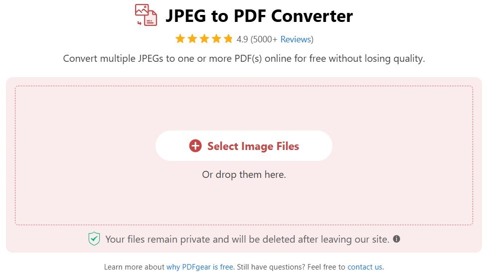 Add the JPEG Images Online