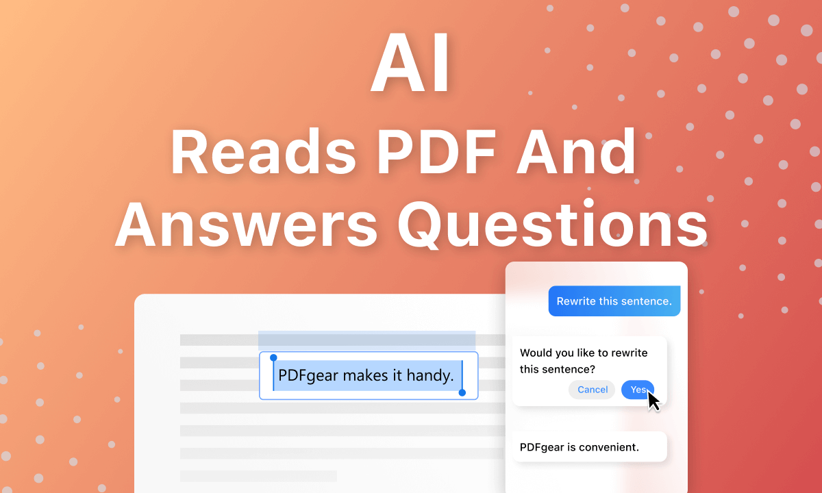 AI Tools that Read and Answer PDFs