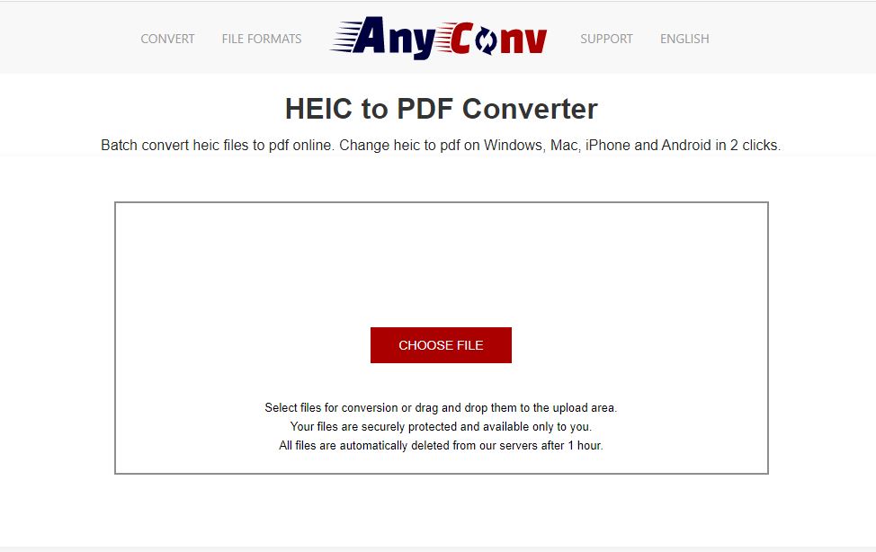 AnyConv HEIC Converter