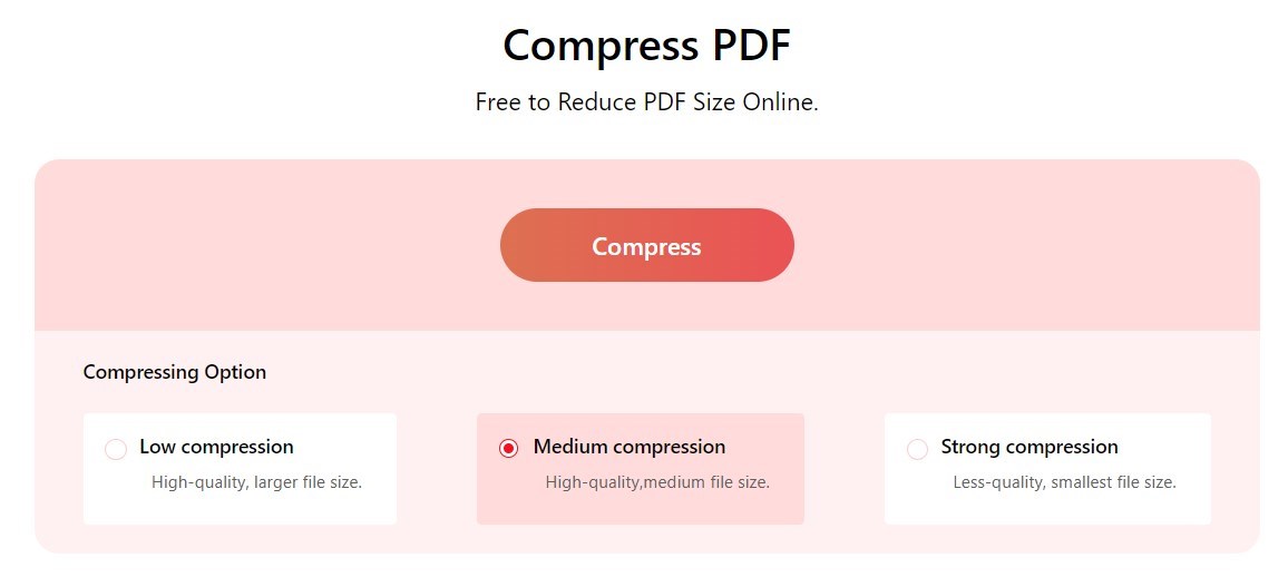 Compress a PDF to 100 KB