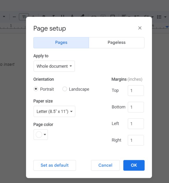 Customize the Page