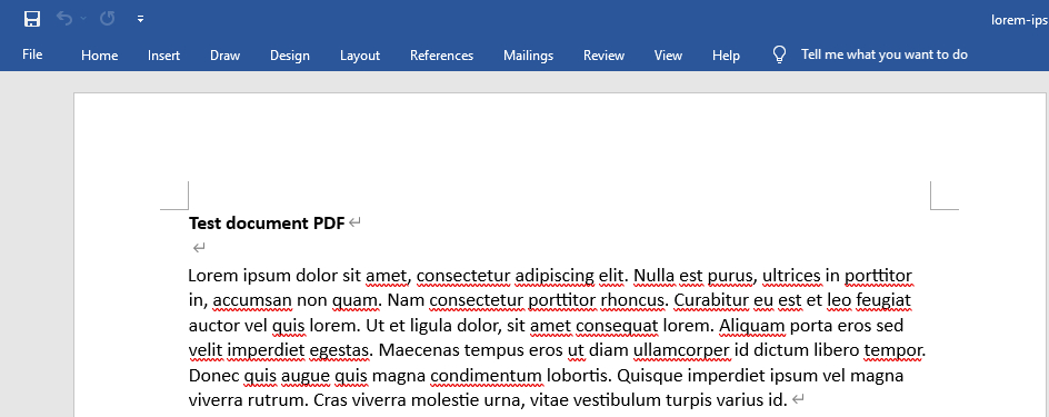 Edit Scanned PDF in Word