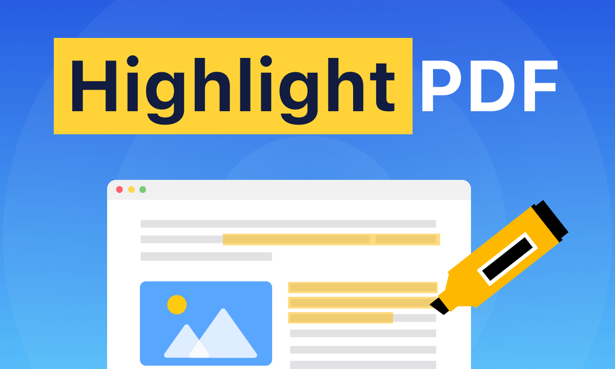 How to Highlight PDF on Mac