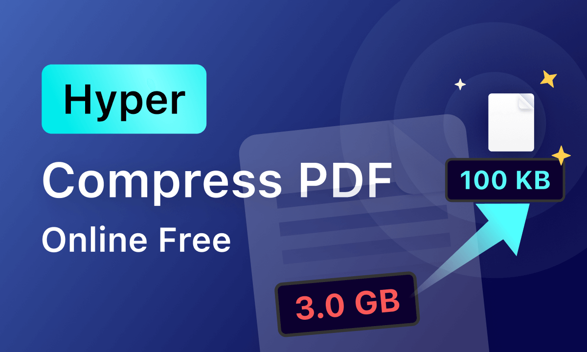 How to Hyper Compress PDF 90% Online and Offline for Free