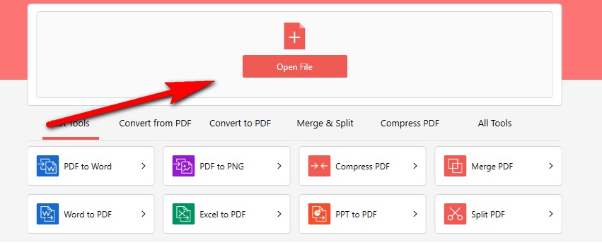 Import PDF to PDFgear Desktop 
