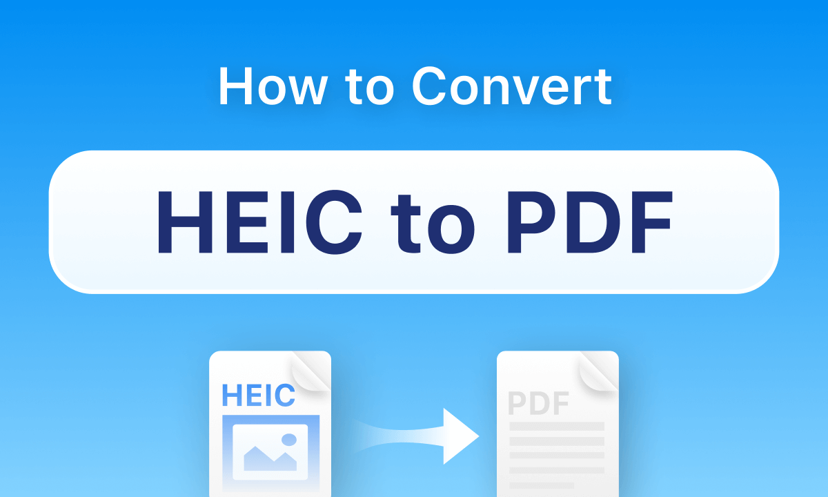 How to Convert HEIC to PDF with Online2PDF