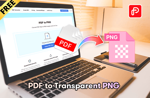 PDF to Transparent PNG