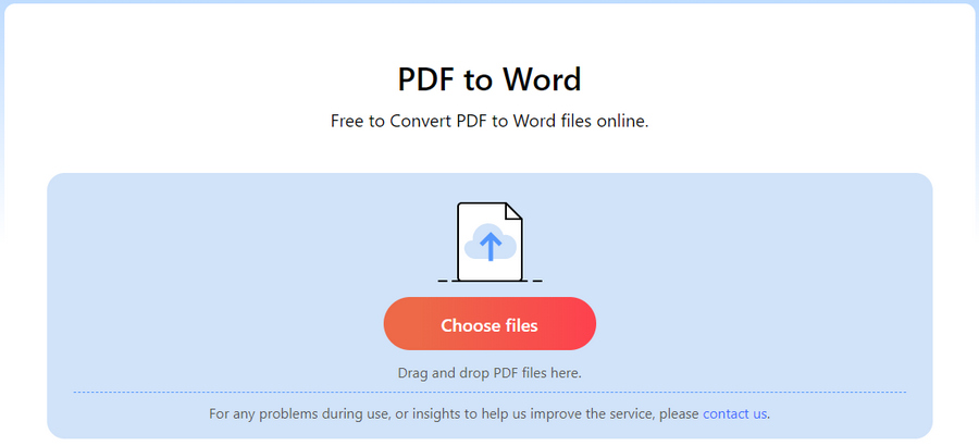 Upload PDF to PDFgear