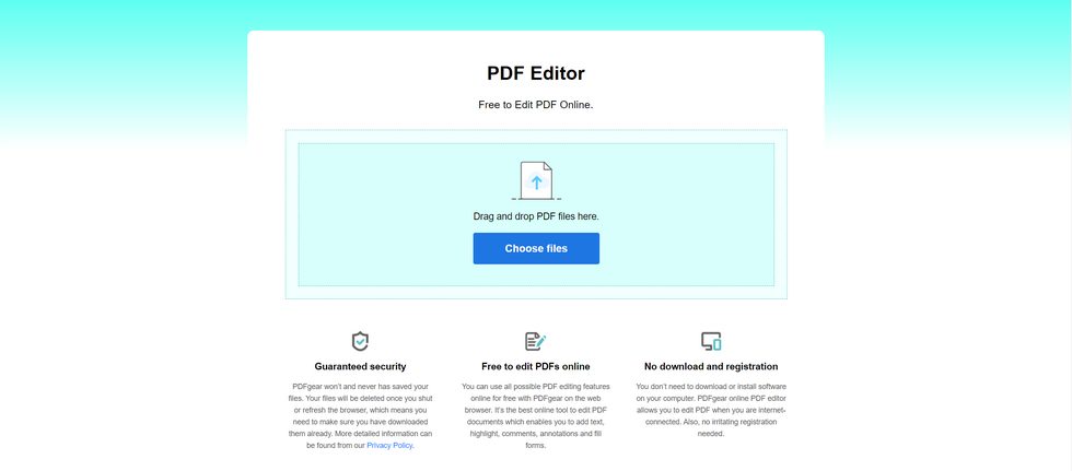 Go to PDFgear PDF Rotator