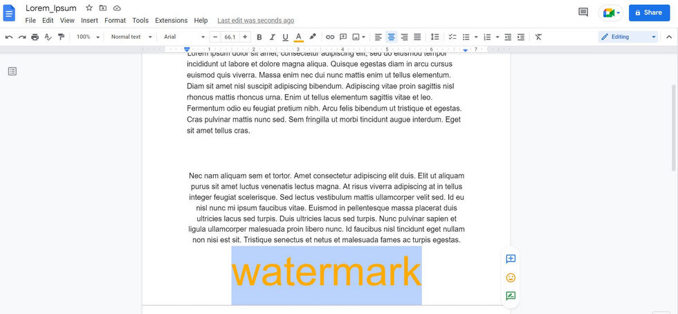 Remove PDF Watermark Google Drive Doc