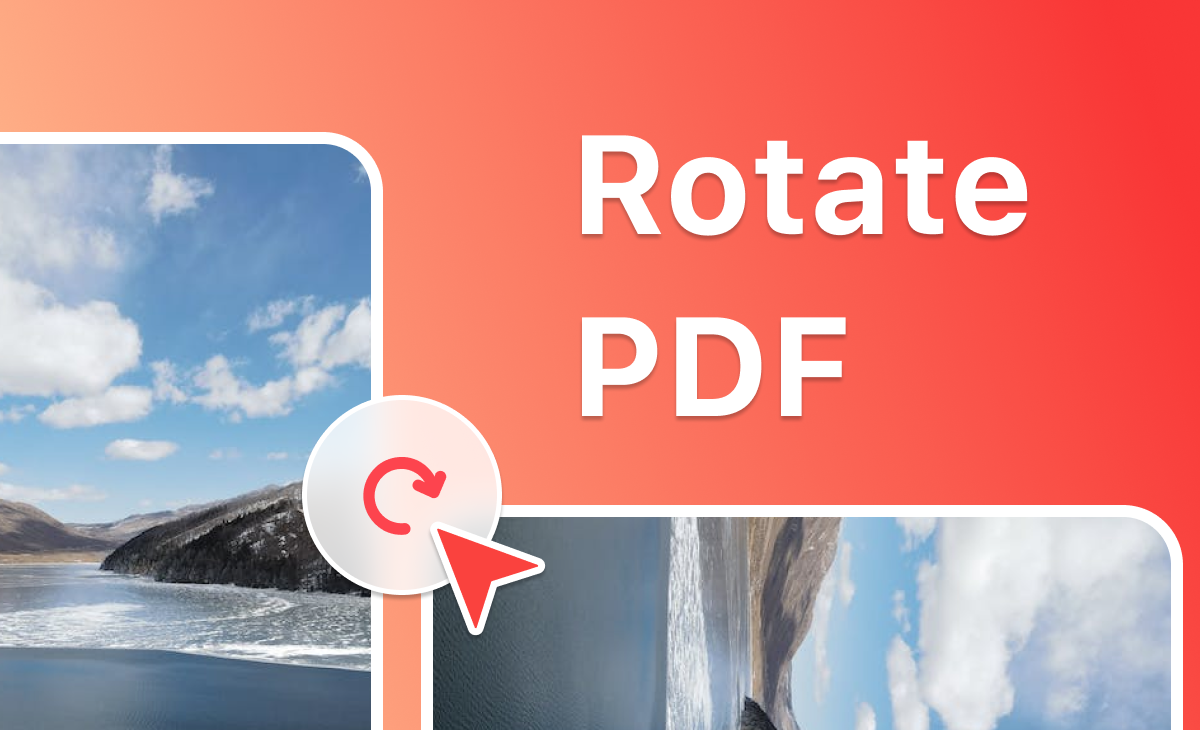 Rotate PDF with iLovePDF