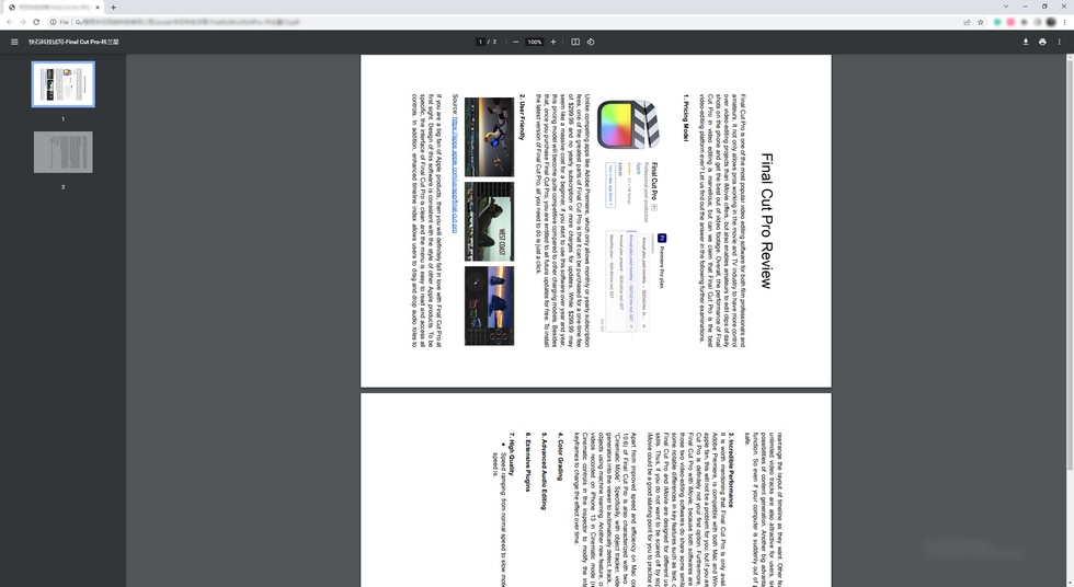 Rotate PDF in Chrome Browser