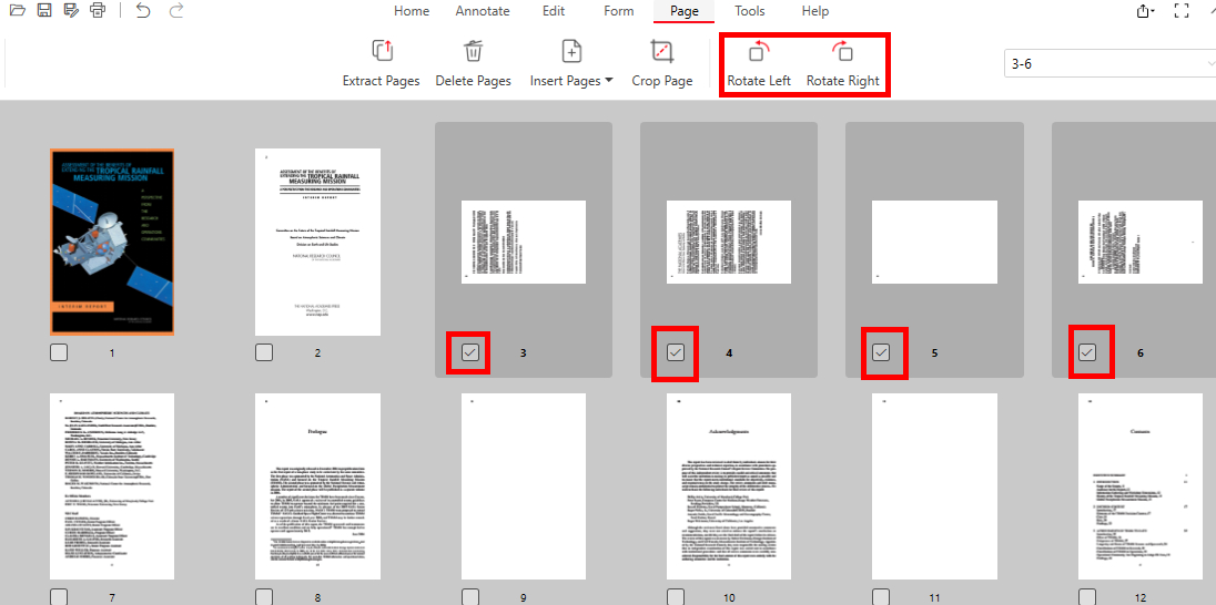 Batch Rotate PDF Pages Offline