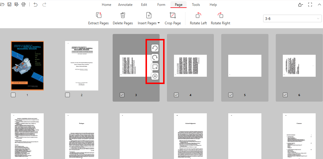 Rotate PDF Page with Quick Click