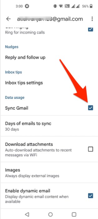  Sync Gmail