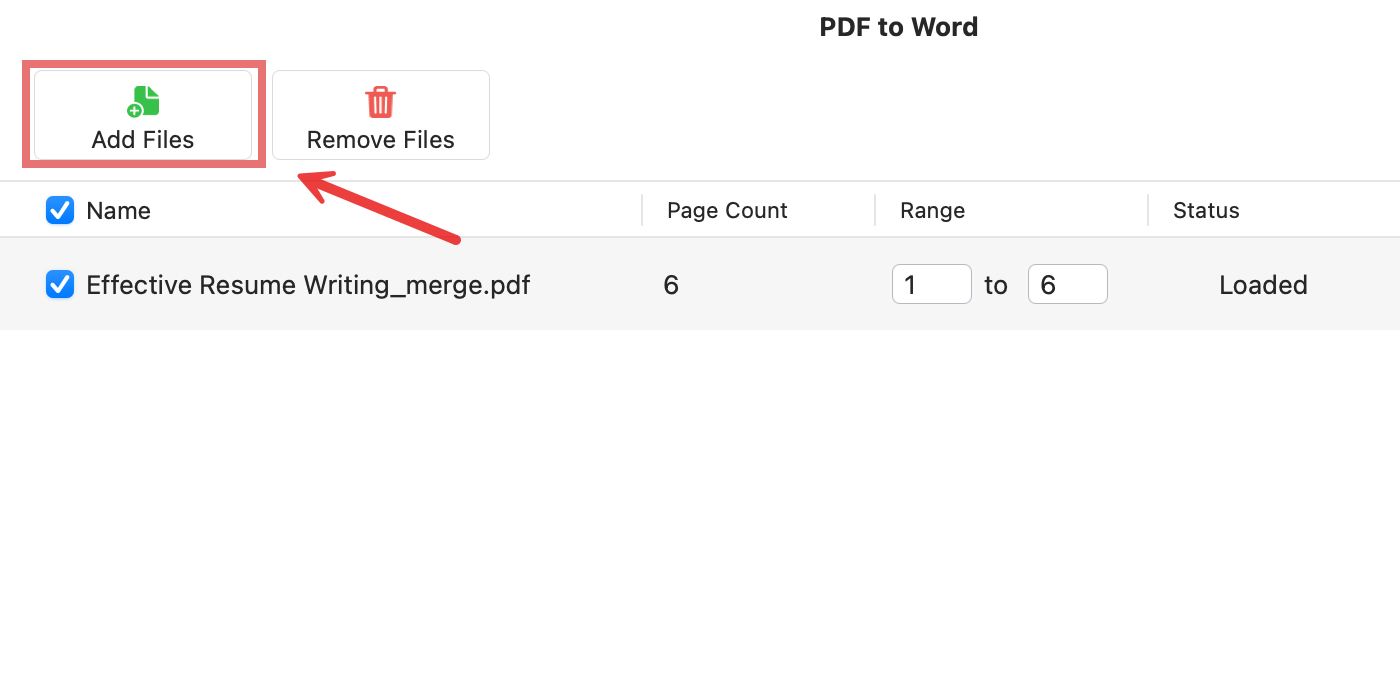 Tambahkan File di PDFgear