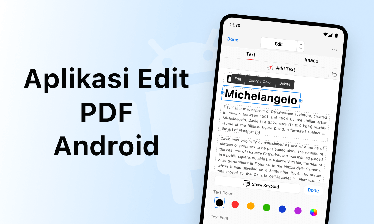 Aplikasi Edit PDF Android
