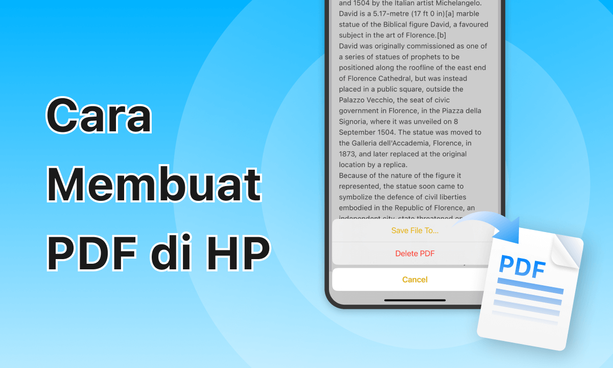 Cara Membuat PDF di HP