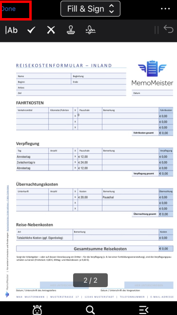 Klik Selesai untuk Menyelesaikan Proses
