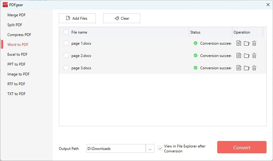 Konversi Batch Word ke PDF