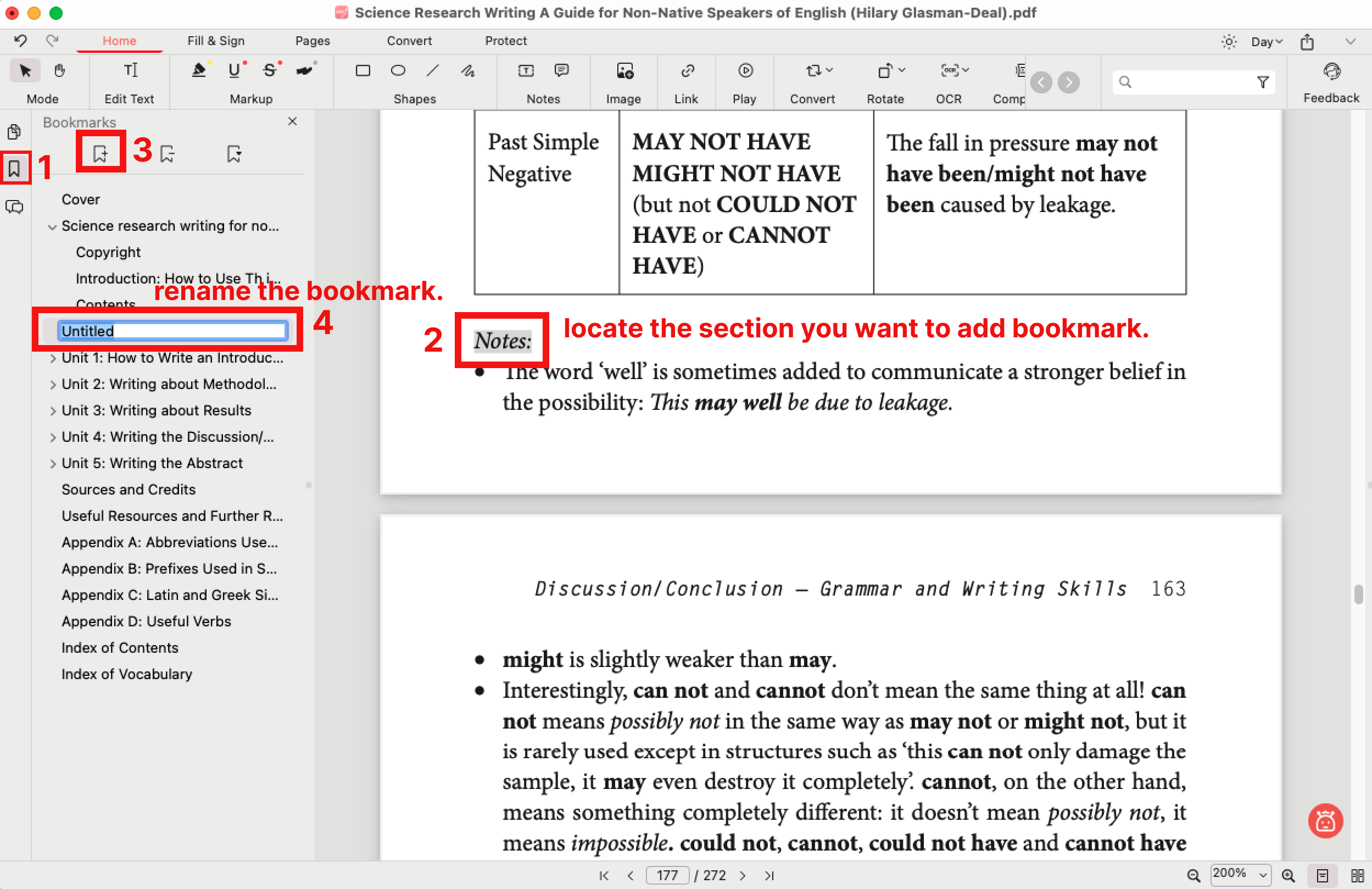 Buat Penanda Buku ke File PDF Gratis