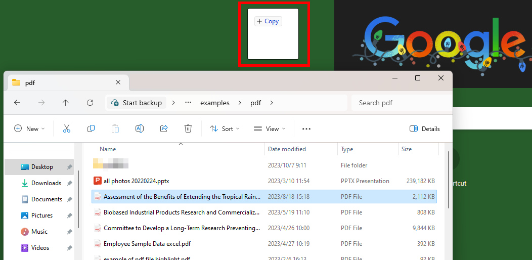 Seret dan Lepaskan PDF ke Chrome