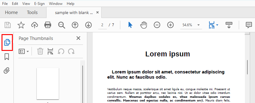 Buka Thumbnail Halaman