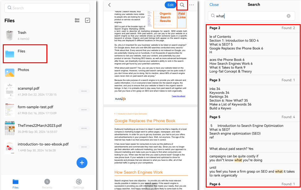 Cara Mencari Kata di Android
